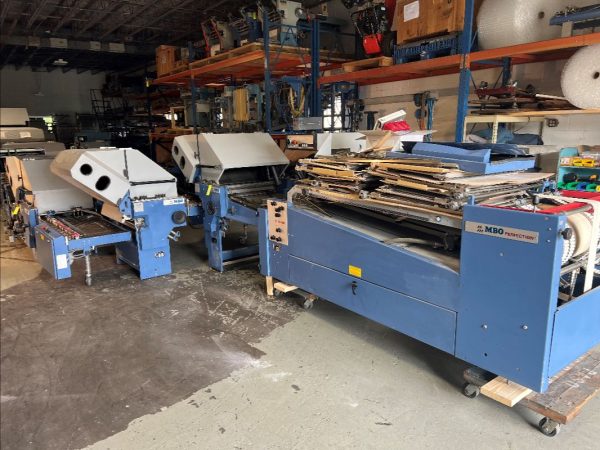 Used 2008 MBO T800/B30S Perfection, Cont. Feed 4/4/4 w/ A76 Delivery