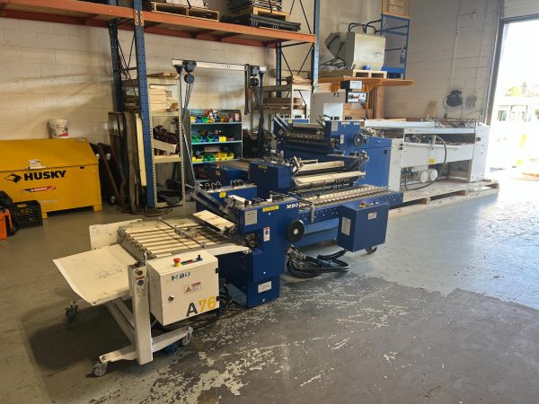 Used 2018 MBO B30E Cont. Feed 4/4/4 w/ A76 Delivery