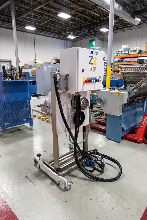 Used 2018 MBO Z2 Knife Folding Unit