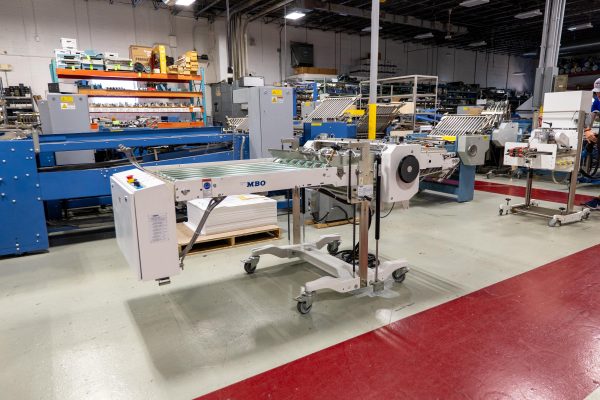 Used 2019 MBO ASP66L-2ME Pressing Delivery Unit